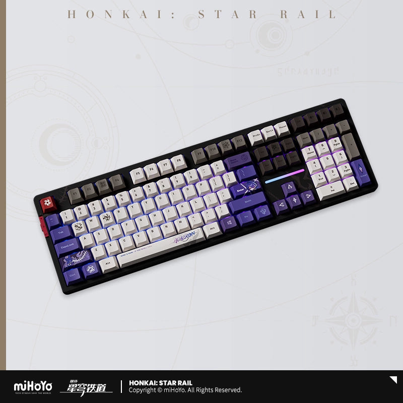 [Pre-Order] Acheron Backlit Mechanical Keyboard | Honkai: Star Rail (Jan 2025)