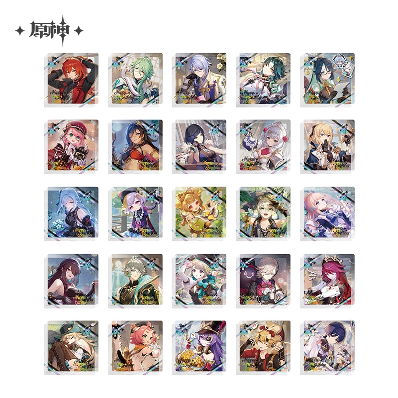 [Pre-Order] Birthday Series Character Thick Acrylic Coasters 2025 | Genshin Impact (Nov 2025)