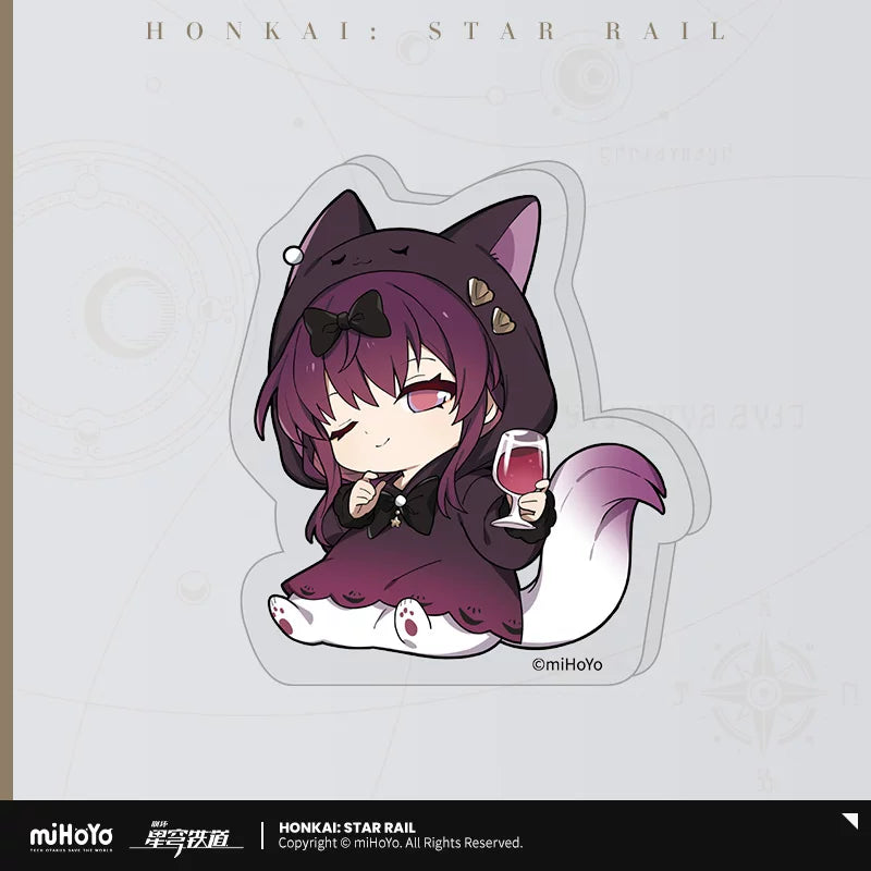 [Pre-Order] Girls’ Dormitory Series Chibi Mini Acrylic Standee | Honkai: Star Rail (Within 200 Days)