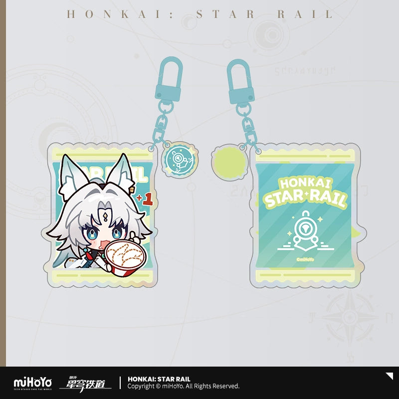 [Official Merchandise] KFC Series Chibi Sticker Pack Acrylic Charm | Honkai: Star Rail