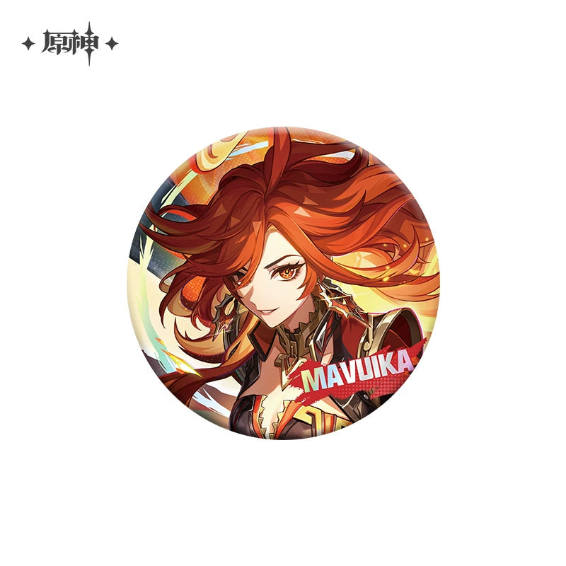 [Official Merchandise] Genshin Impact Theme Series Character Badge - Natlan