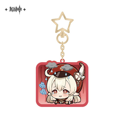 [Official Merchandise] Chibi Emoji Series Acrylic Charm - Mondstadt | Genshin Impact
