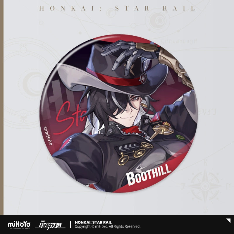 [Pre-Order] Interstellar Journey Series Tinplate Badge Vol.2 | Honkai: Star Rail (Within 200 Days)