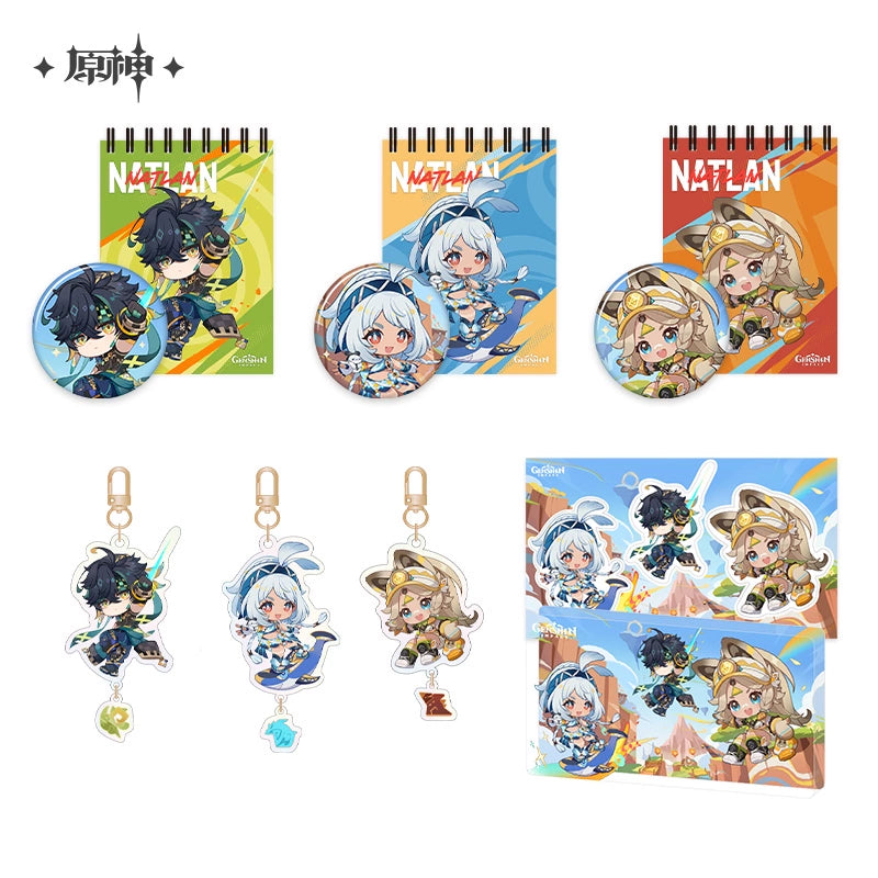 [Official Merchandise] Blaze to Natlan Series Chibi Merchandise | Genshin Impact