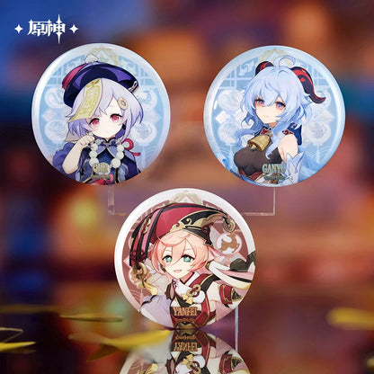 [Pre-Order] Liyue Harbor Theme Series Character Badge - New Craft | Genshin Impact (June 2026)