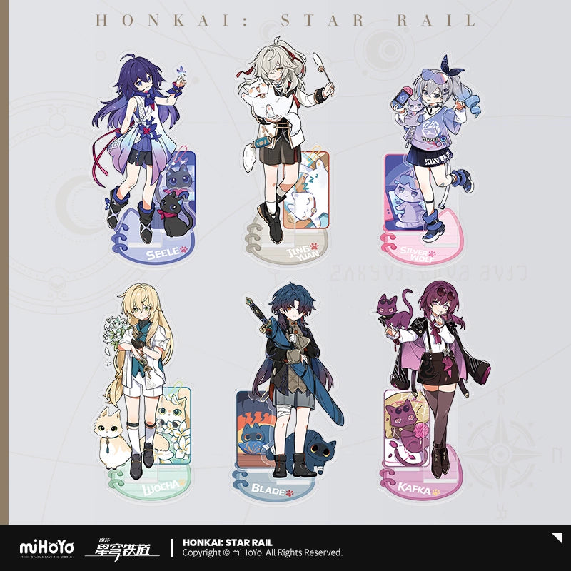 [Pre-Order] Little Cat Series Acrylic Standee | Honkai: Star Rail (Nov 2024)