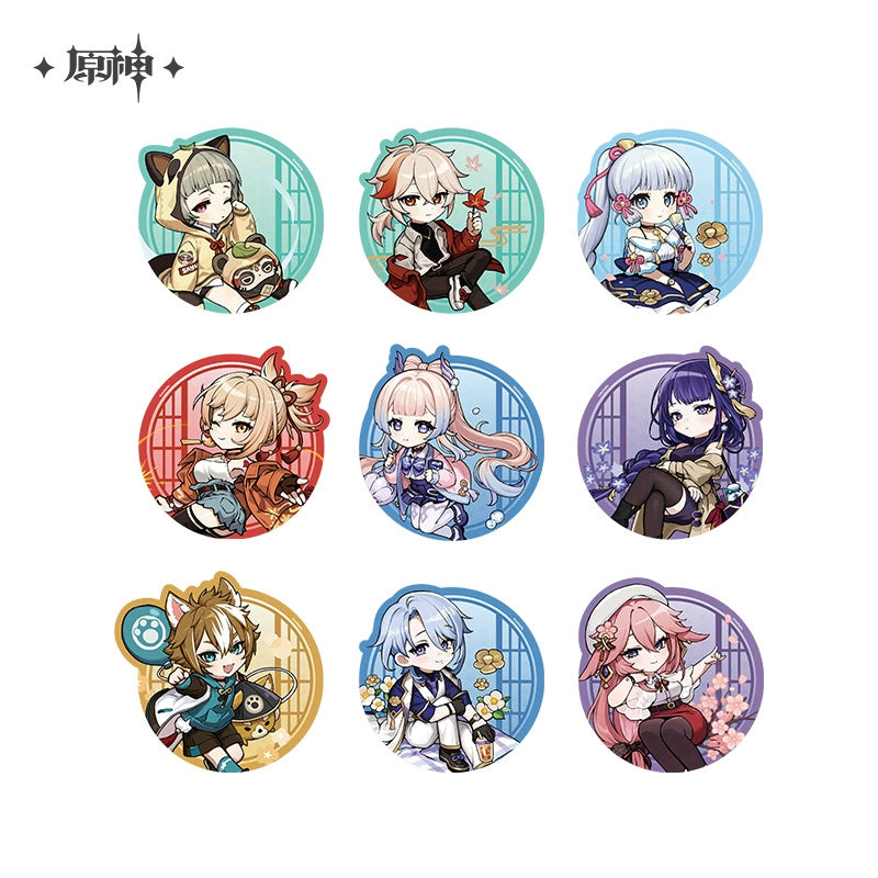 Genshin Impact Outing Theme Series: Chibi Character Mouse Pad ...