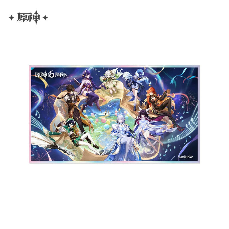 [Pre-Order] Anniversary Celebration Series Acrylic Shikishi | Genshin Impact (Jan 2027)