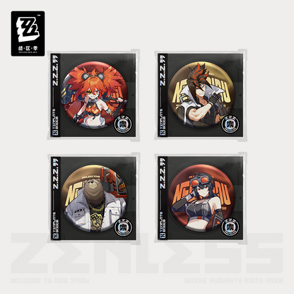 [Pre-Order] Illustration Series Tinplate Badges Belobog Heavy Industries | Zenless Zone Zero (Oct 2024)