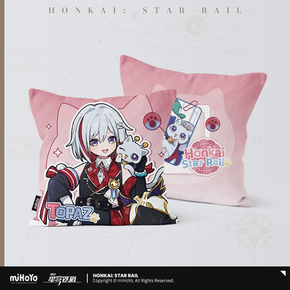 [Pre-Order] Little Cat Series Square Pillow | Honkai: Star Rail (Within 200 Days)