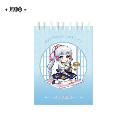 [Official Merchandise] Outing Theme Series: Chibi Character Coil Notebook | Genshin Impact