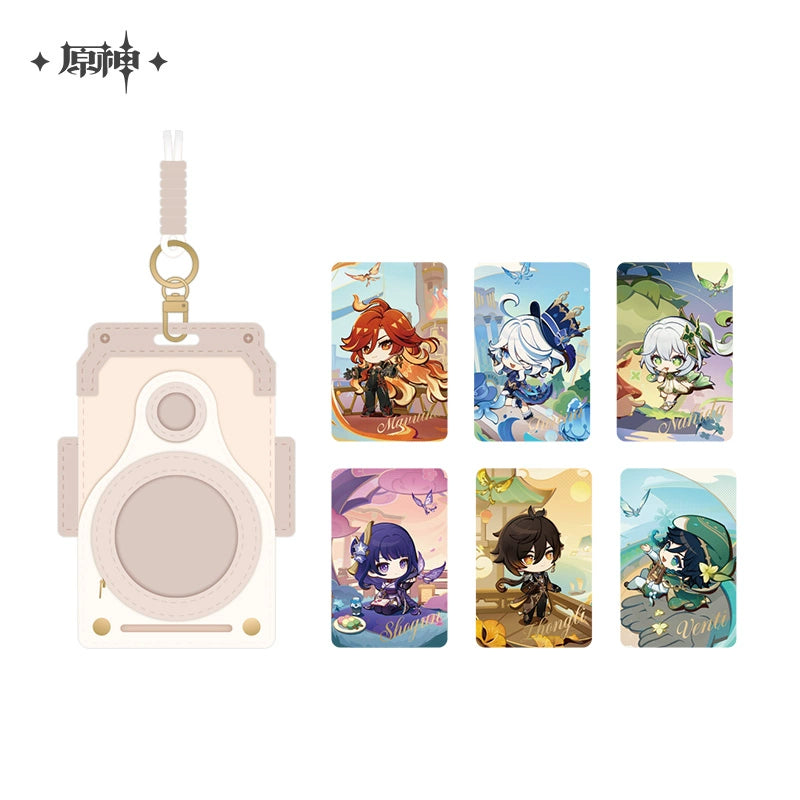 [Official Merchandise] Teyvat Exhibition Theme Series Toiletry Bag / Velcro / Luggage Tag | Genshin Impact