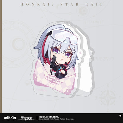 [Pre-Order] Nameless Medal Series Acrylic Clip | Honkai: Star Rail (Within 200 Days)