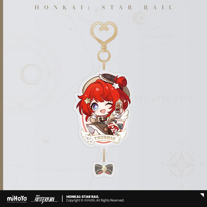 [Pre-Order] Express Travel Notes Series Chibi Acrylic Charm | Honkai: Star Rail (Within 200 Days)