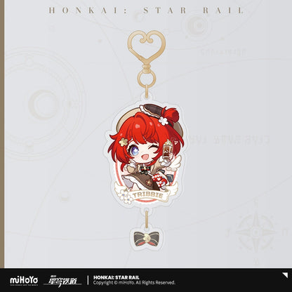 [Pre-Order] Express Travel Notes Series Chibi Acrylic Charm | Honkai: Star Rail (Within 200 Days)