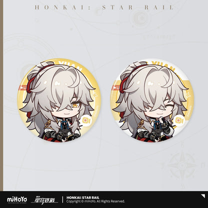 [Official Merchandise] Owlbert’s Reception Room Series Tinplate Badge Set | Honkai: Star Rail