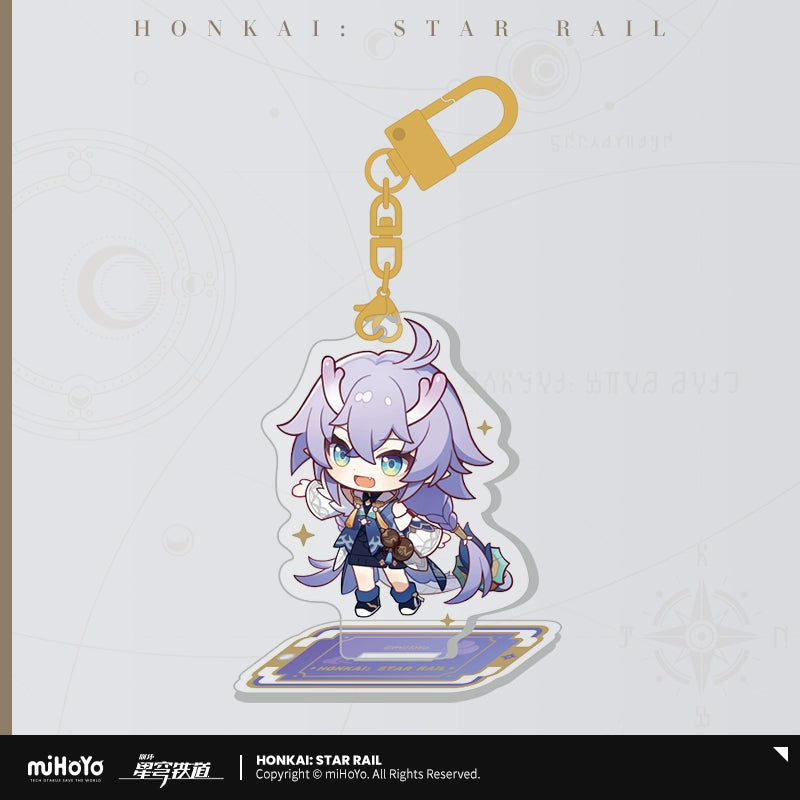 [Official Merchandise] Express Travel Notes Series Chibi Acrylic Hangable Standee | Honkai: Star Rail