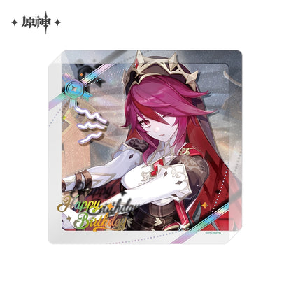 [Pre-Order] Birthday Series Character Thick Acrylic Coasters 2025 | Genshin Impact (Nov 2025)