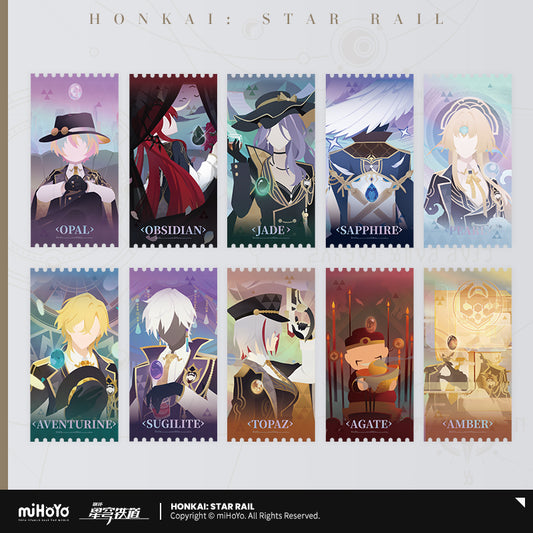 [Pre-Order] Stoneheart’s Oath Ring Series Holographic Ticket Set | Honkai: Star Rail (Within 200 Days)