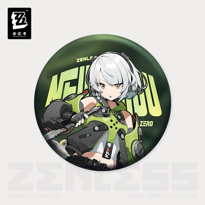 [Pre-Order] Illustration Series Tinplate Badges Cunning Hares | Zenless Zone Zero (Oct 2024)