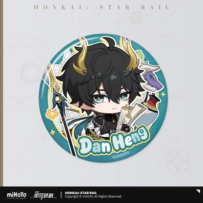 [Pre-Order] Autumn Celebration Series Chibi Tinplate Badge | Honkai: Star Rail (Within 200 Days)