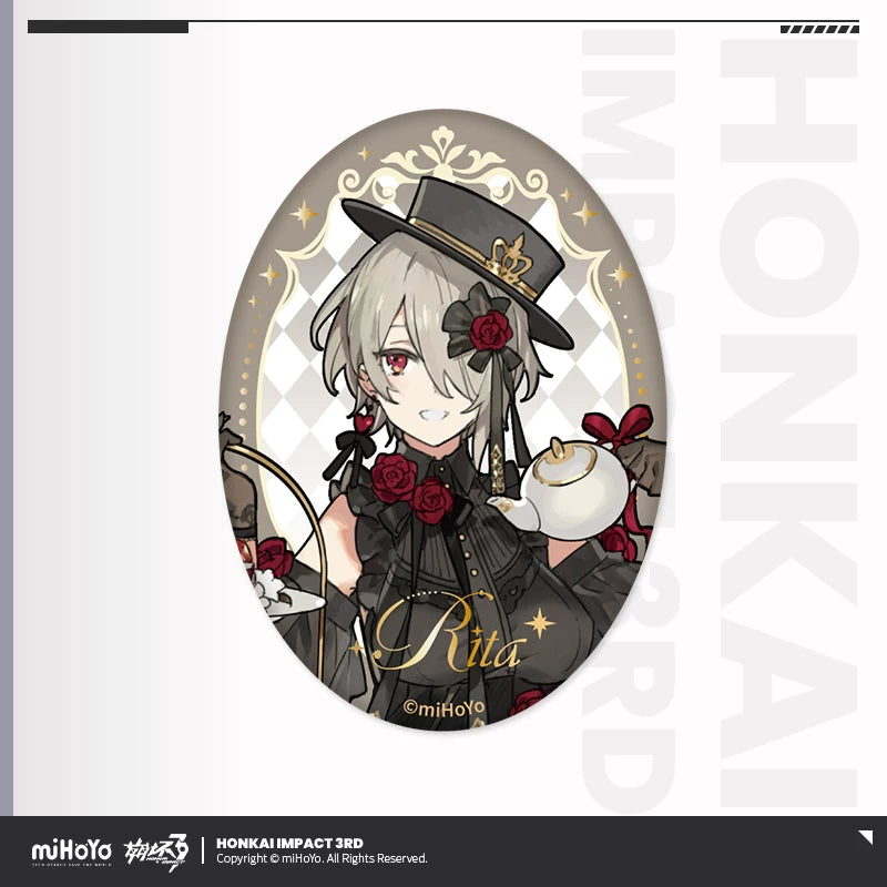 [Pre-Order] Starlit Waltz Series Tinplate Badge | Honkai Impact 3rd (Within 200 Days)