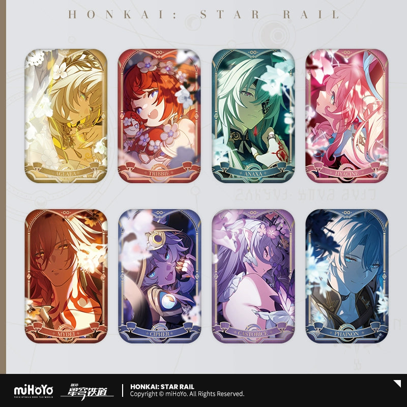 [Pre-Order] Amphoreus’ Saga of Heroes Series Tinplate Badge | Honkai: Star Rail (Within 200 Days)