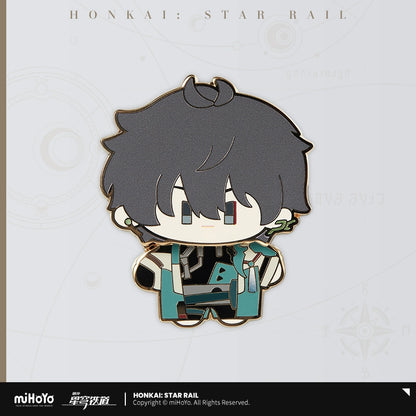 [Pre-Order] Chibi Doll Series: Shaking Metal Badges | Honkai: Star Rail (Sept 2024)