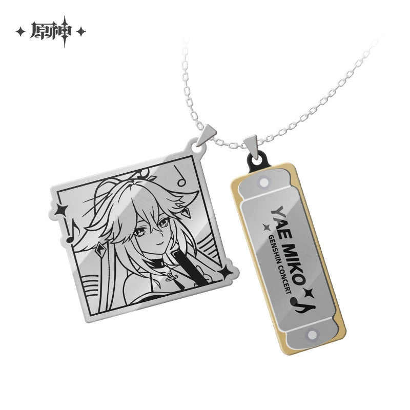 [Official Merchandise] Genshin Concert 2022 Melodies of an Endless Journey: Mini Harmonica Necklace