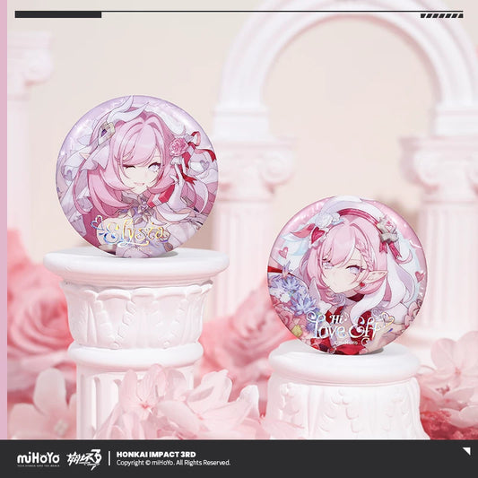 [Pre-Order] Love Squared Series Tinplate Badge | Honkai Impact 3rd (Within 200 Days)