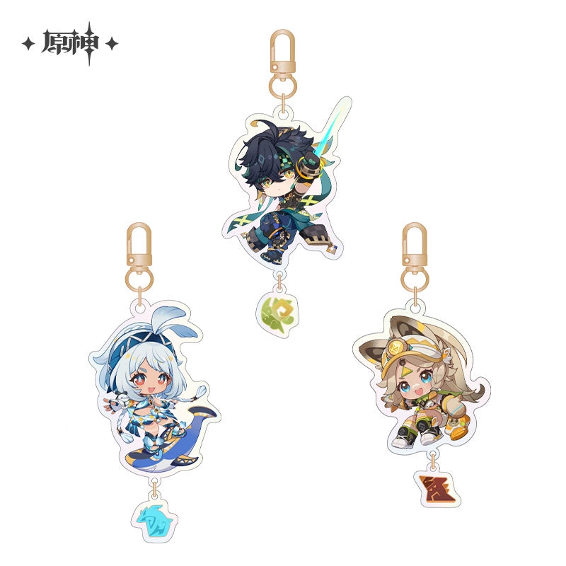 [Official Merchandise] Blaze to Natlan Series Chibi Merchandise | Genshin Impact