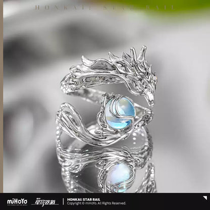 [Limited-Time Sale/Pre-Order] Galaxy Star Series Dan Heng • Imbibitor Lunae Theme Ring | Honkai: Star Rail (Within 200 Days)