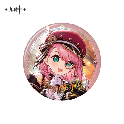 [Pre-Order] Birthday Series Character Badges 2025 | Genshin Impact (Nov 2025)