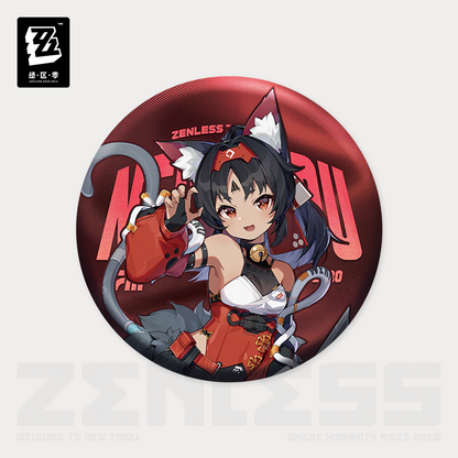 [Pre-Order] Illustration Series Tinplate Badges Cunning Hares | Zenless Zone Zero (Oct 2024)