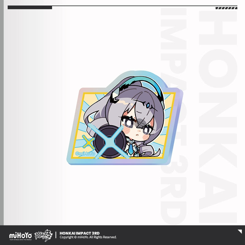 [Official Merchandise] Honkai Impact 3rd Meme Series: Acrylic Badges