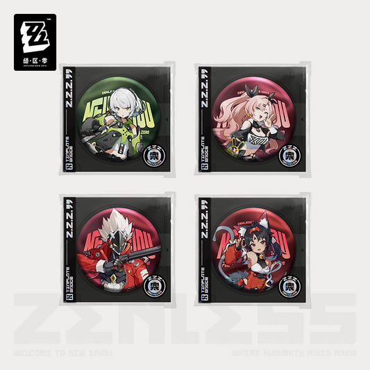 [Pre-Order] Illustration Series Tinplate Badges Cunning Hares | Zenless Zone Zero (Oct 2024)