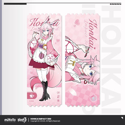[Pre-Order] Fluffy Cafe Series Holographic Ticket | Honkai Impact 3rd (Within 200 Days)