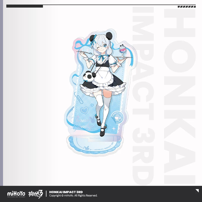 [Pre-Order] Fluffy Cafe Series Acrylic Stand | Honkai Impact 3rd (Within 200 Days)