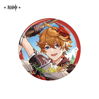 [Pre-Order] Birthday Series Character Badges 2025 Vol.2 | Genshin Impact (May 2026)