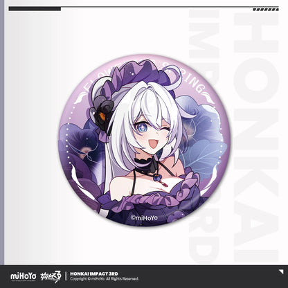 [Pre-Order] Flowering Spring Series Tinplate Badges | Honkai Impact 3rd (Aug 2024)