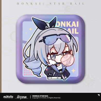 [Pre-Order] Pom-Pom Exhibition Hall Series: Square Badges | Honkai: Star Rail (June 2024)