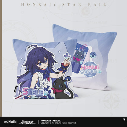 [Pre-Order] Little Cat Series Square Pillow | Honkai: Star Rail (Within 200 Days)