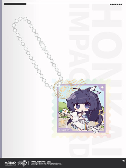 [Official Merchandise] Bridge of Letters Series Stamp Acrylic Keychains | Honkai Impact 3rd