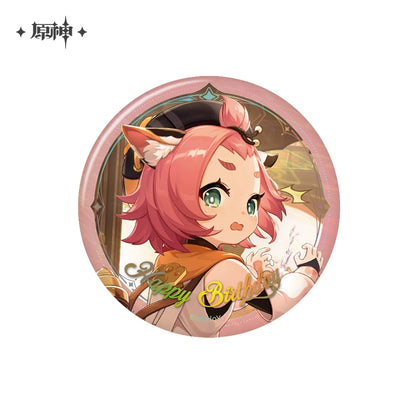 [Pre-Order] Birthday Series Character Badges 2025 | Genshin Impact (Nov 2025)