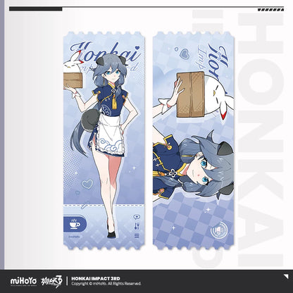 [Pre-Order] Fluffy Cafe Series Holographic Ticket | Honkai Impact 3rd (Within 200 Days)
