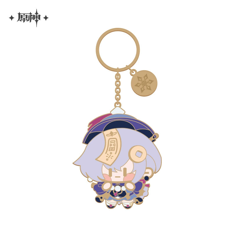 [Official Merchandise] Chibi Character Series Metal Charms | Genshin Impact