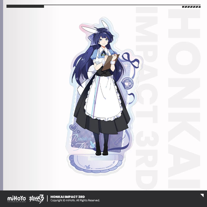[Pre-Order] Fluffy Cafe Series Acrylic Stand | Honkai Impact 3rd (Within 200 Days)