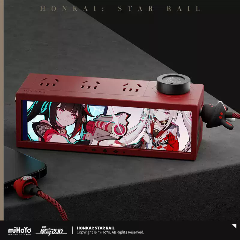 [Pre-Order] Dizzy Sparkle Sparxie Series 36W Illuminated Power Strip | Honkai: Star Rail (Within 200 Days)