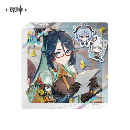 [Pre-Order] Birthday Series Character Thick Acrylic Coasters 2025 | Genshin Impact (Nov 2025)