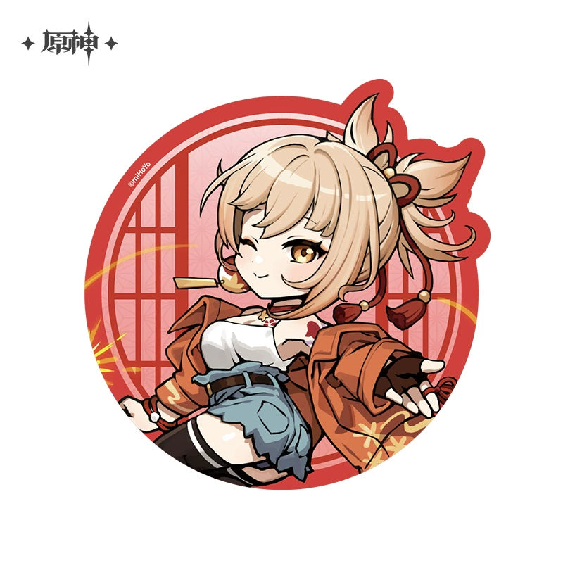 [Official Merchandise] Outing Theme Series: Chibi Character Mouse Pad | Genshin Impact